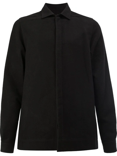 Rick Owens Cutaway Collar Shirt