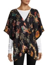 ETRO Suzani Patchwork Poncho