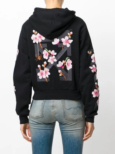 Shop Off-white Global Warming Blossom Hoodie