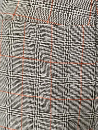 Shop Stella Mccartney Lexi Prince Of Wales Checked Trousers In Brown