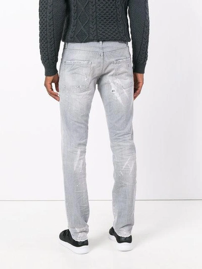 Shop Dsquared2 Cool Guy Jeans In Grey