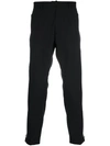 Dsquared2 Dan Skinny Fit Cropped Trousers In Black