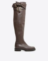 VALENTINO GARAVANI Over The Knee Boot With Lacing
