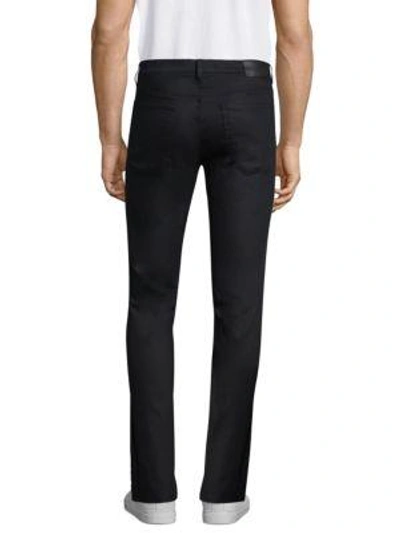 Shop Hugo Boss Hugo 708 Slim-fit Jeans In Black