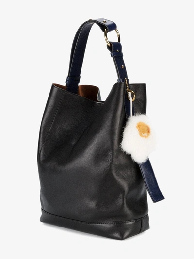 Shop Anya Hindmarch Egg Tassel Bag Charm