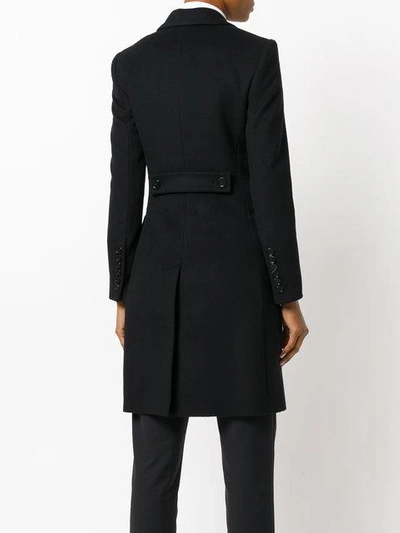 Shop Burberry Wool Cashmere Tailored Coat