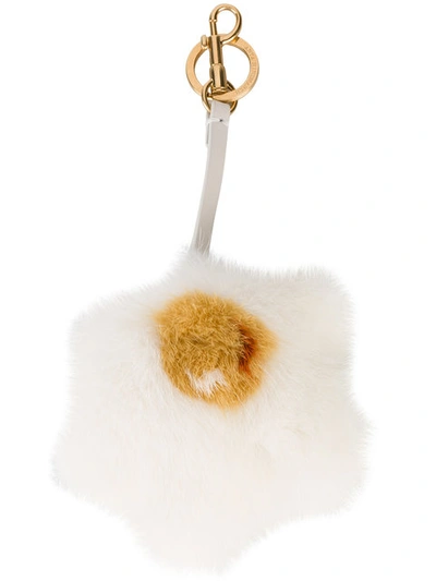 Shop Anya Hindmarch Egg Tassel Bag Charm