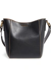 FRYE Leather Bucket Bag,DB832