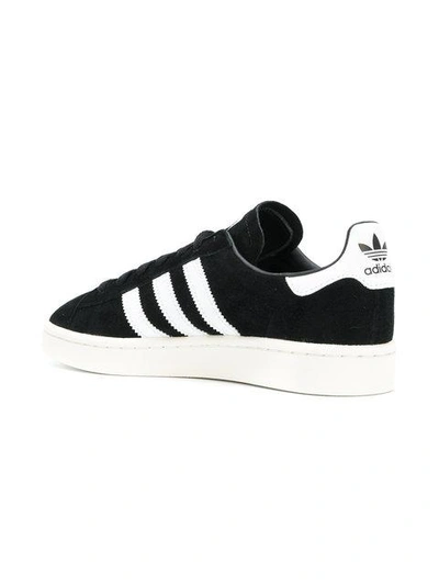 Shop Gucci Adidas Originals Campus Sneakers In Black