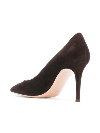 Shop Gianvito Rossi Gianvito 85 Pumps In Brown