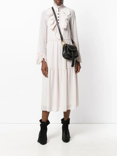 Shop See By Chloé Frilled Midi Dress
