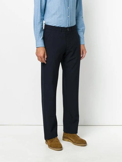 Shop Armani Jeans Klassische Hose In Blue