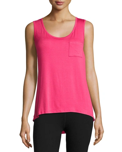 Beyond Yoga One Hand In My Pocket Tank Top In Pink