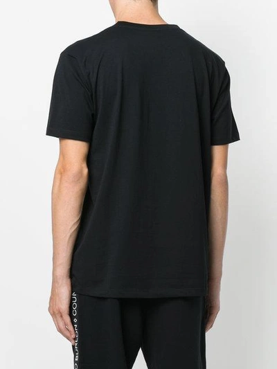 Shop Marcelo Burlon County Of Milan Diuca Print T-shirt In Black