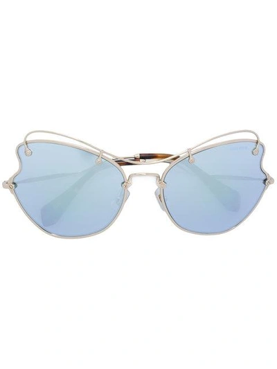 Shop Miu Miu Scenique Sunglasses