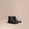 BURBERRY LEATHER CHELSEA BOOTS,40243581