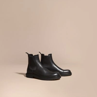 Burberry Black Farnell Chelsea Boots