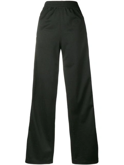 Shop Givenchy Black Logo Stripe Track Pants