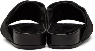 Shop Rick Owens Black Mobius Sandals