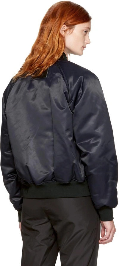 Shop Versus Black Zayn Edition Bomber Jacket