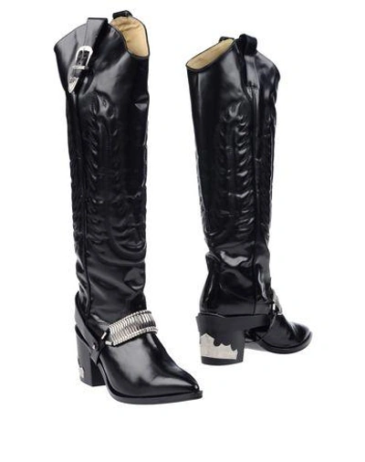 Shop Toga Boots In Black