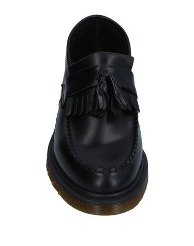 Dr. Martens' Dr. Martens Woman Loafers Black Size 6 Leather In Black