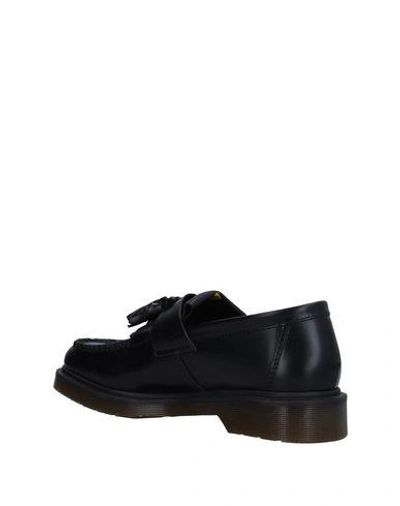 Dr. Martens' Dr. Martens Woman Loafers Black Size 6 Leather In Black