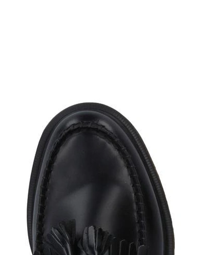 Dr. Martens' Dr. Martens Woman Loafers Black Size 6 Leather In Black