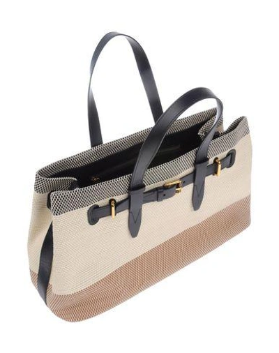 Shop Belstaff Handbag In Ivory