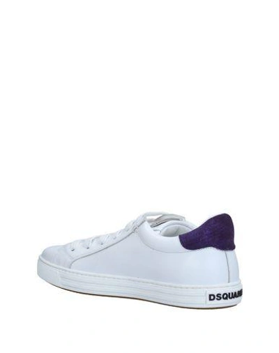 Shop Dsquared2 Sneakers In Purple