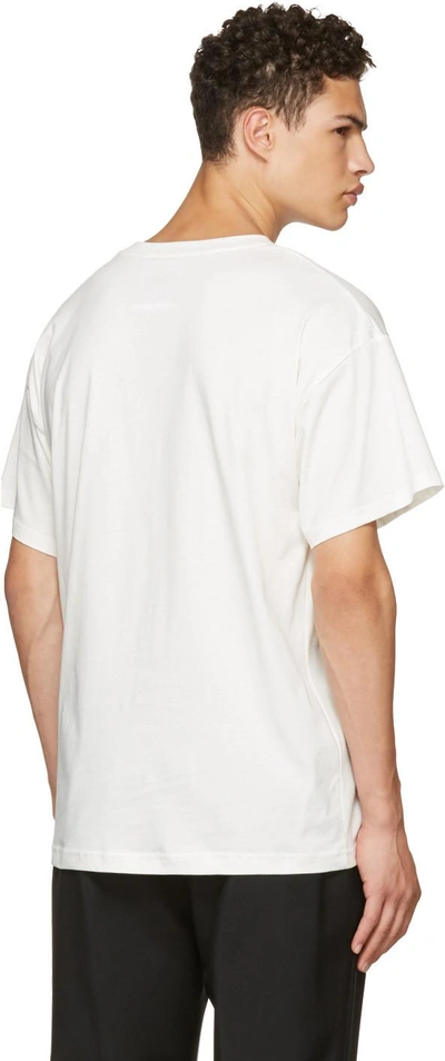 Shop Moschino White Transformers Teddy Logo T-shirt