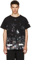 OFF-WHITE Black Galaxy Brushed T-Shirt