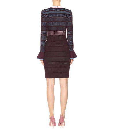 Shop Versace Sweater Dress In Lurguedy