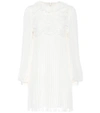 PHILOSOPHY DI LORENZO SERAFINI LACE-PANELLED DRESS,P00272572