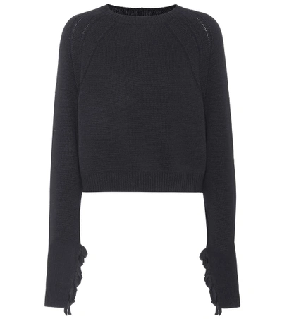 Helmut Lang Wool And Cashmere Sweater In Black