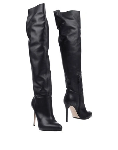 Shop Le Silla Boots In Black