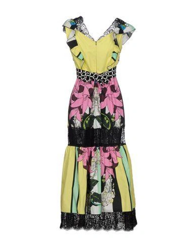 Shop I'm Isola Marras Long Dress In Yellow