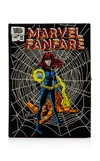 OLYMPIA LE-TAN Marvel Fanfare Embroidered Canvas Clutch
