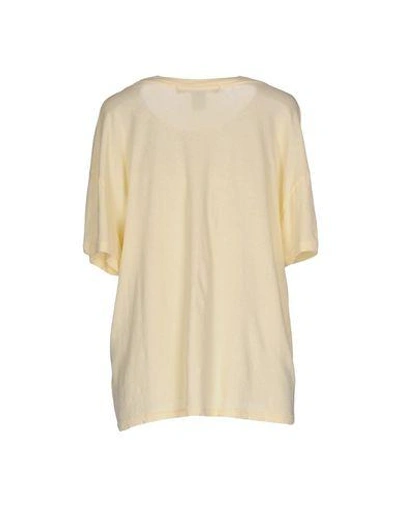 Shop Marc By Marc Jacobs T-shirt In Light Yellow