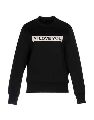 Andrea Incontri Sweatshirts In Black