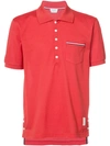 THOM BROWNE classic polo shirt,MJP002A0145560512184859