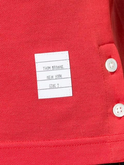 Shop Thom Browne Classic Polo Shirt