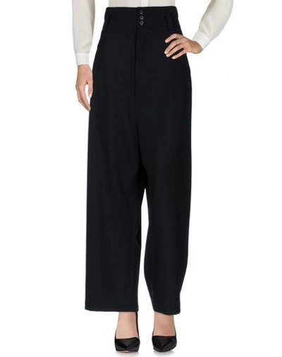 Yohji Yamamoto Casual Pants In Black