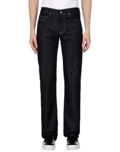 Shop 7 For All Mankind Denim Pants In Blue