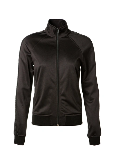 Givenchy Black Satin-jersey Track Jacket