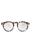 ILLESTEVA Leonard Mirrored Round Sunglasses, 48mm,1212229WHITETORTOISE/SILVERMIRROR