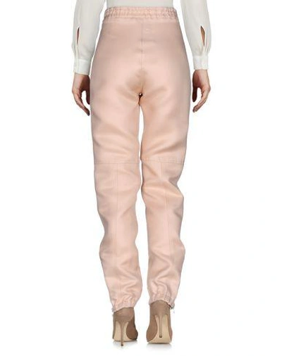 Shop Ermanno Scervino Woman Pants Light Pink Size 8 Linen, Cotton