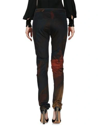 Shop Chalayan Casual Pants In Brick Red