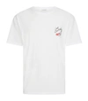 SAINT LAURENT Bouche Logo Motif T-Shirt