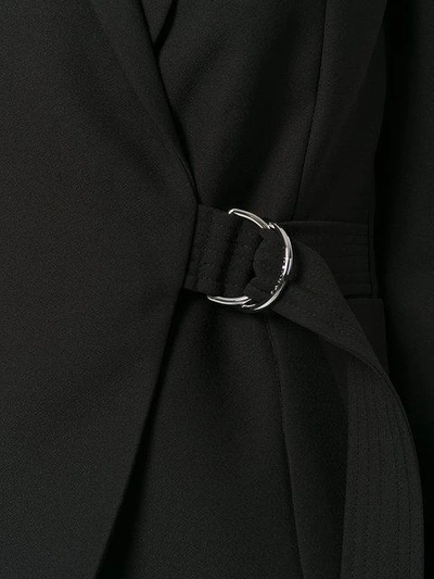 Shop Carven Structured Belted Jacket - Black